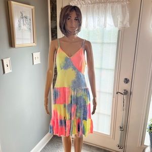 Beyond This Plane Tye Dye‎ Dress SZ SM NWT
